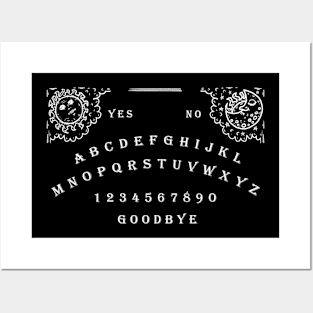 Ouija Board Halloween Design Posters and Art